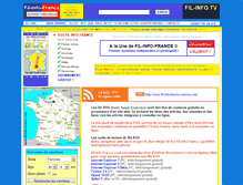 Tablet Screenshot of fil-info-rss.fil-info-france.com