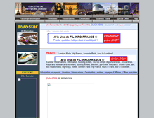 Tablet Screenshot of eurostar-shopping-paris.fil-info-france.com