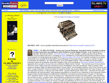 Tablet Screenshot of chronique-judiciaire.fil-info-france.com