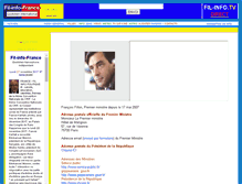 Tablet Screenshot of adresses-ministeres-ministres.fil-info-france.com