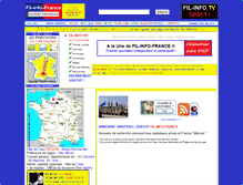 Tablet Screenshot of fil-info-caen.fil-info-france.com