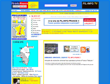 Tablet Screenshot of fil-info-corse.fil-info-france.com